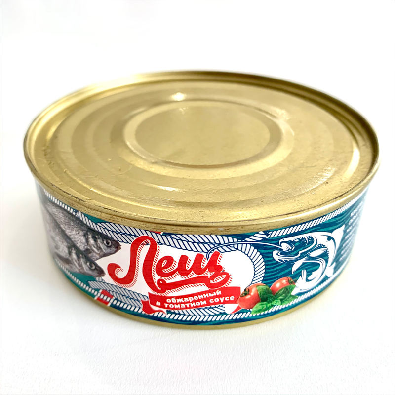 Консервы "Лещ обжаренный в томатном соусе" в ж/б 240 гр. "АРЗ" (только опт)