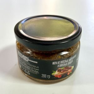 Консервы овощные "Икра из вяленых баклажанов и вяленых овощей" 200 гр. в стеклобанке