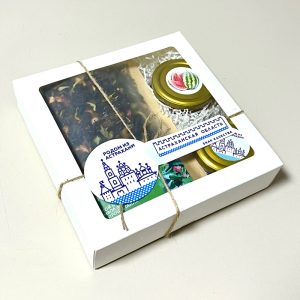 № 36 Подарочный чайный набор "Дыхание Астрахани" в картонном коробе